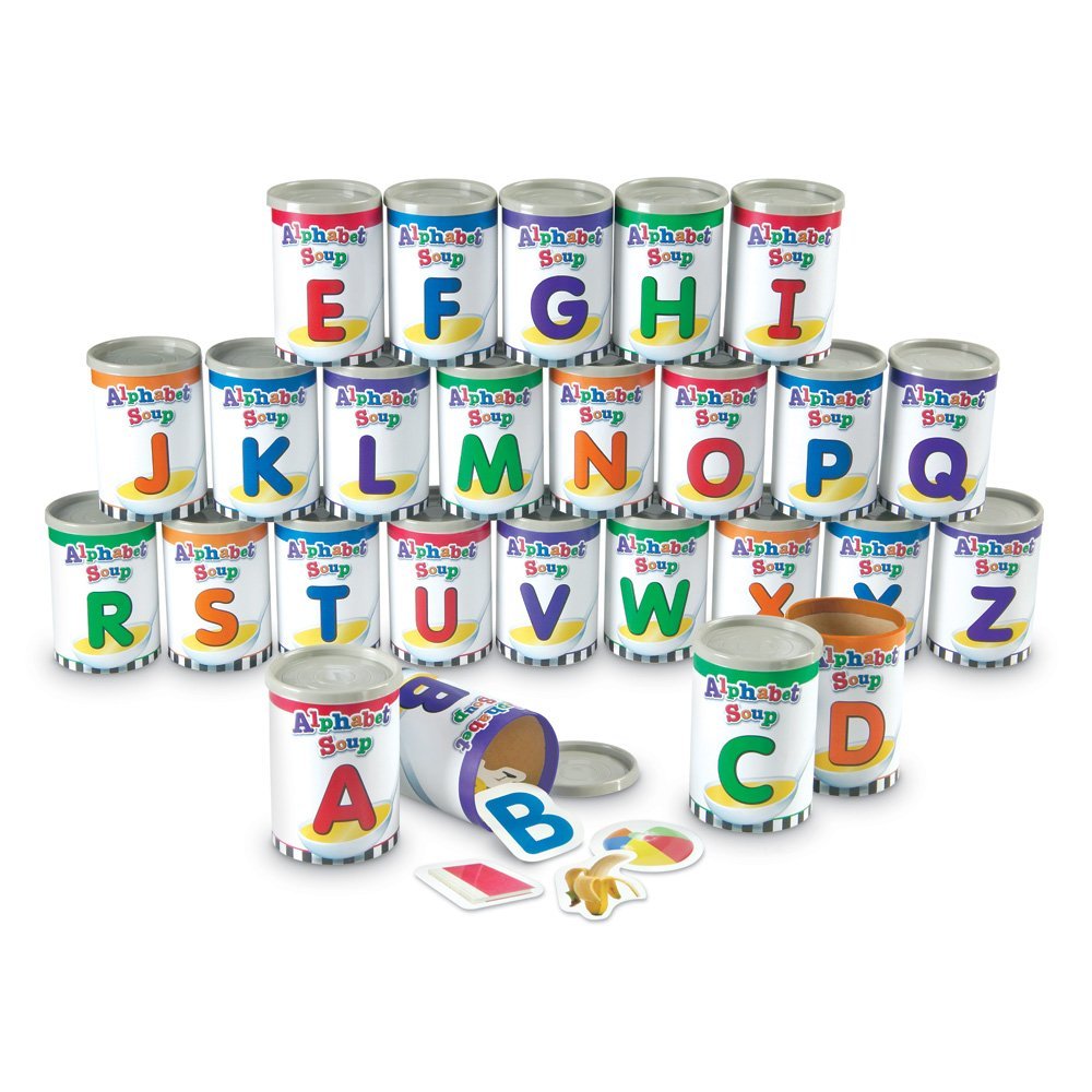 Lakeshore Lowercase Alphabet Dough Stampers